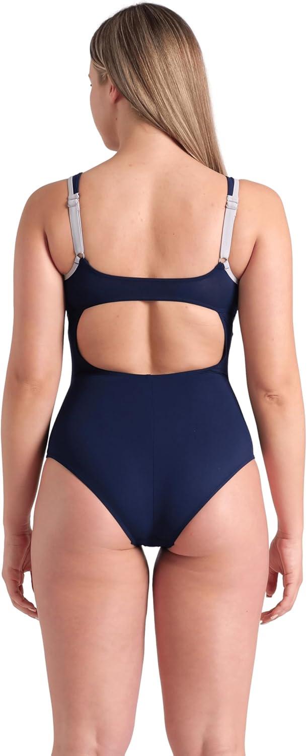 imageArena Womens Arena Shapewear Womens Makimurax R BCup Ladies Tummy Control Shaping SwimsuitNavyIce