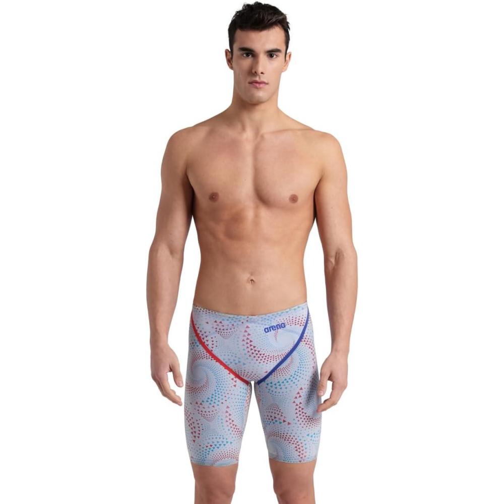 imageARENA Powerskin ST 20 Boys Jammers Youth Racing KneeLength SwimsuitFireflow