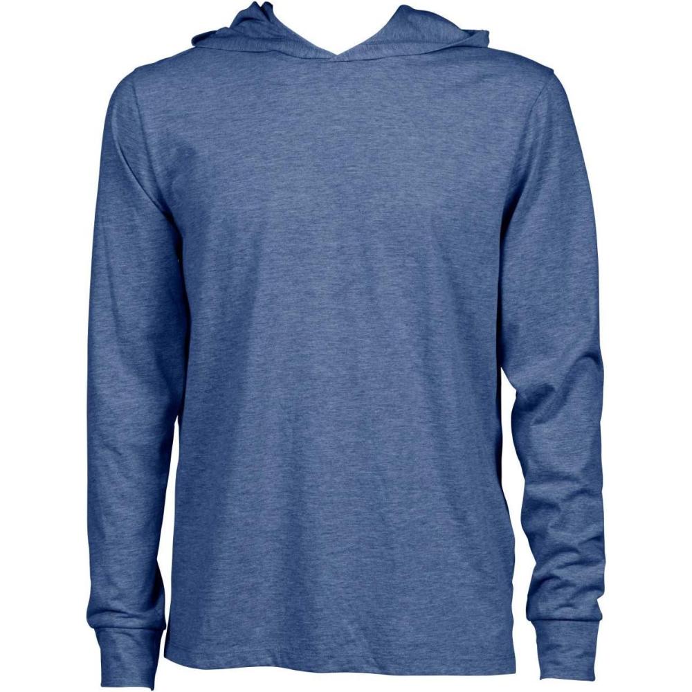 imageARENA Standard Unisex Long Sleeve Hoodie SweatshirtNavy Melange
