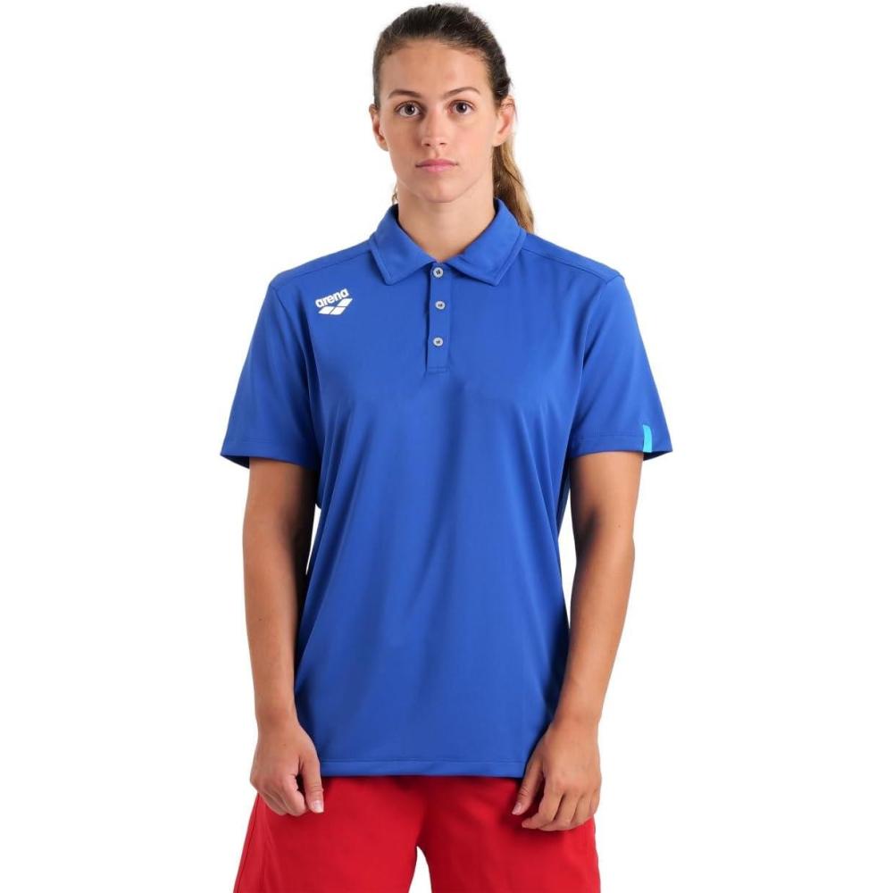 imageARENA UnisexAdult Team Unisex Solid Polo ShirtRoyal