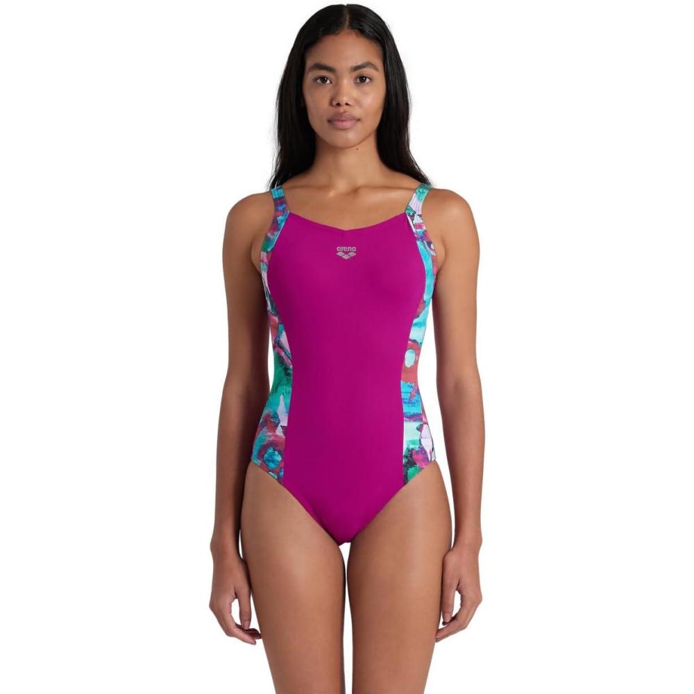 imageARENA Womens Bodylift Stefania U Back BCup SwimsuitGrape VioletGrape Violet Multi