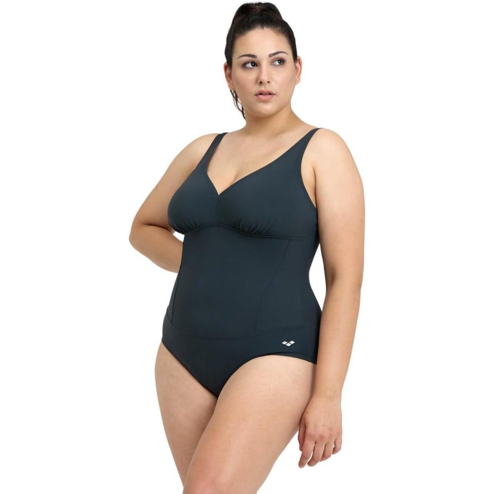 imageARENA Womens Bodylift Womens Maura Plus CCup SwimsuitNight Gray