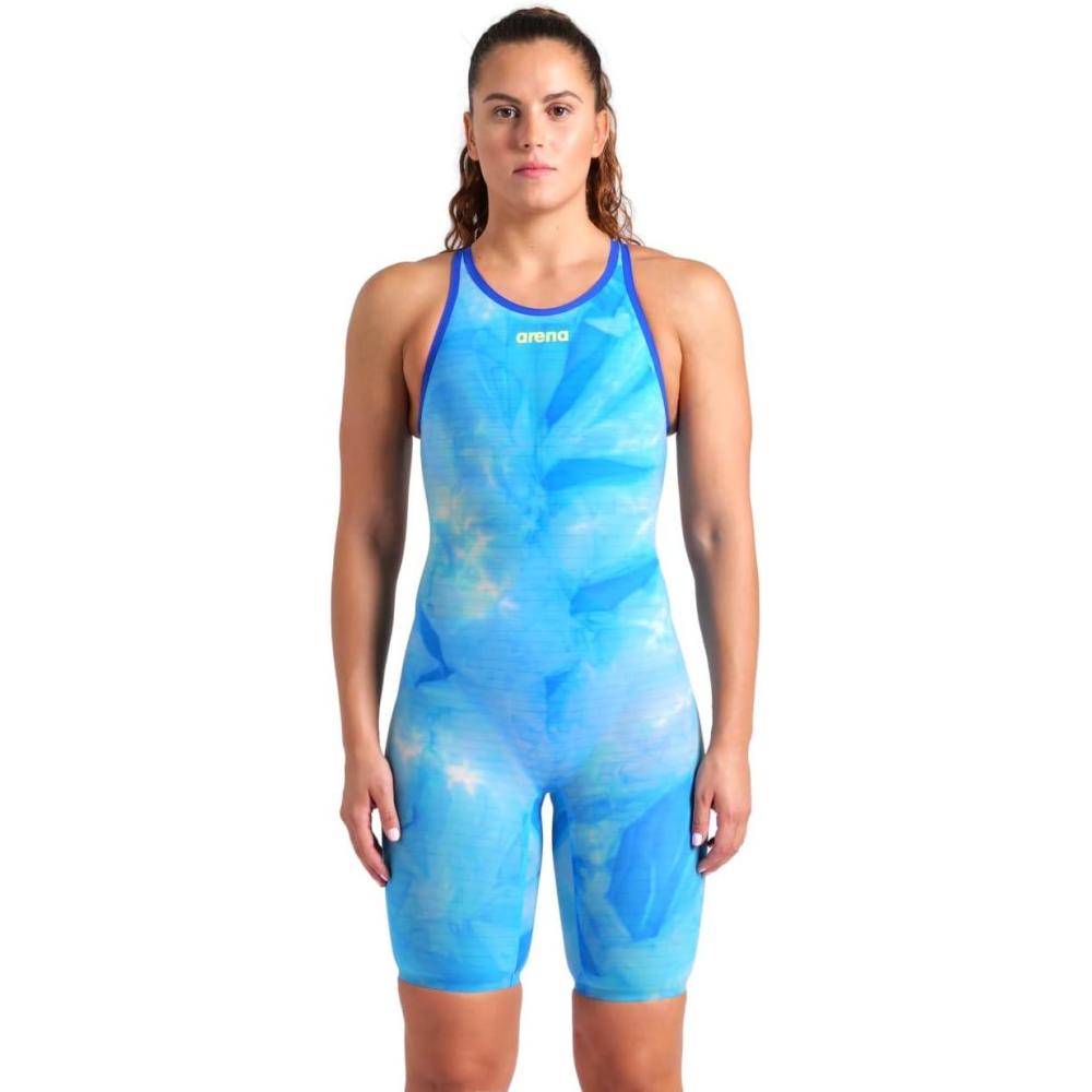 imageArena Womens OpenBack Powerskin Carbon Air2 Kneeskin Racing SuitCobalt Blue