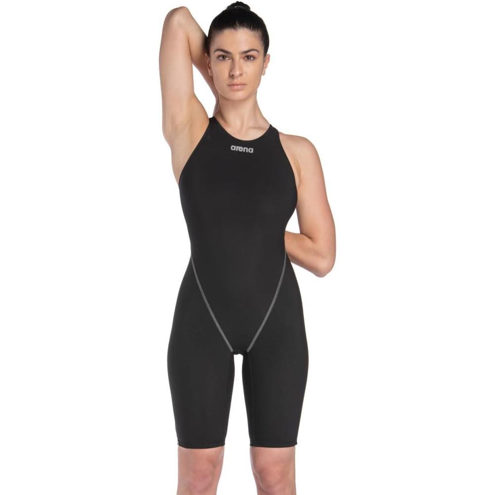 imageArena Womens Racing Suit Powerskin St Next Open Back Competition Swimsuit Athletic Tech SuitBlack