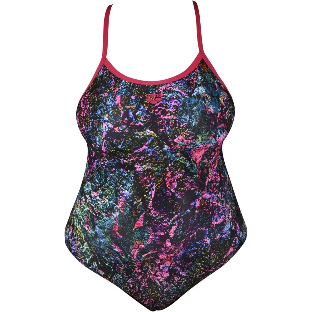 imagearena Bodylift Womens Spikes Bra Plus Size One Piece Swimsuit Swim Pro Back UV Protection Tummy Control Ladies Bathing SuitFreak Rosemulti