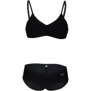 ARENA Bodylift Women’s Francy B-Cup Bikini Two-Piece Tummy Control Shaping Swimsuit UV Protection Ladies Pool Bathing Suit(Black)