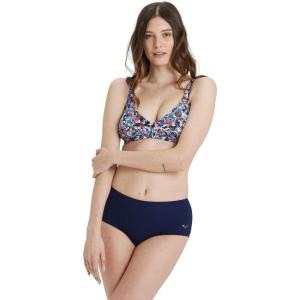 ARENA Bodylift Women’s Francy B-Cup Bikini Two-Piece Tummy Control Shaping Swimsuit UV Protection Ladies Pool Bathing Suit(Navy Multi-navy)