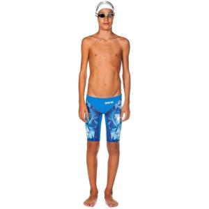 ARENA Powerskin ST 2.0 Boys Jammers Youth Racing Knee-Length Swimsuit(Luckystar Royal)