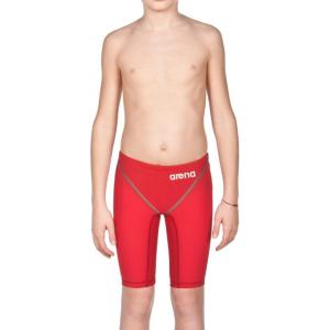 ARENA Powerskin ST 2.0 Boys Jammers Youth Racing Knee-Length Swimsuit(Red)