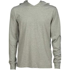 ARENA Standard Unisex Long Sleeve Hoodie Sweatshirt(Medium Grey Melange)