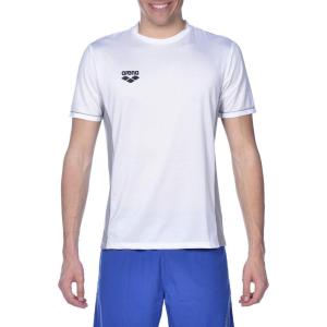 ARENA Team Line Tech Short Sleeve T-Shirt for Men and Women(White)