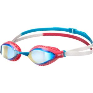 ARENA Unisex Adult Air-Speed Anti-Fog Racing Swim Goggles for Men and Women Air Seals Technology for Superior Comfort(Aqua/Multi/Lydia)