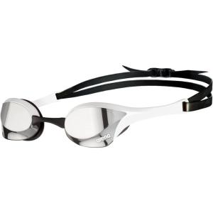 ARENA Unisex Cobra Ultra Swipe Racing Swim Goggle(Silver / White)