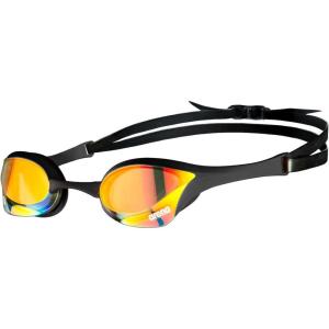 ARENA Unisex Cobra Ultra Swipe Racing Swim Goggle(Yellow Copper / Black)