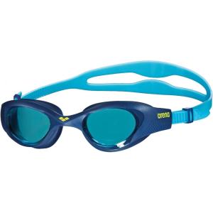 ARENA Unisex Youth The One Swim Goggles Kids Ages 6 to 12 Watertight Fit Orbit-Proof Seals Anti-Fog Coated Non-Mirror Lens(Light Blue/Blue)