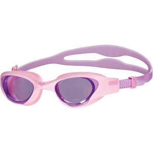 ARENA Unisex Youth The One Swim Goggles Kids Ages 6 to 12 Watertight Fit Orbit-Proof Seals Anti-Fog Coated Non-Mirror Lens(Violet/Pink/Violet)