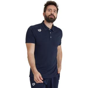 ARENA Unisex-Adult Team Unisex Solid Polo Shirt(Navy)