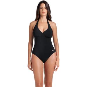 ARENA Women’s Shapewear Alessia C-Cup Swimsuit Ladies Shaping Suit Pool and Beach(Black)