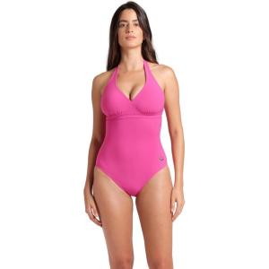 ARENA Women’s Shapewear Alessia C-Cup Swimsuit Ladies Shaping Suit Pool and Beach(Fairy Rose)