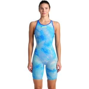 ARENA Women’s Standard Closed-Back Powerskin Carbon Air2 Kneeskin Racing Suit(Cobalt Blue)