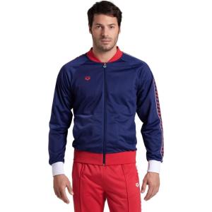 ARENA mens Arena Men’s Team Relax IV Jacket(Navy/Red/White)