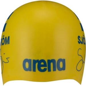 Arena Athlete Signature Molded Cap Collection Autograph Design Unisex Intensive Swimming(Sarah Sjöström)