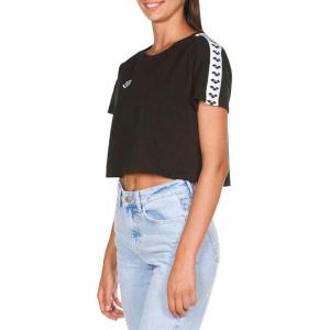 Arena Women’s Icons Corinne Team Shirt(Black/White Logo)