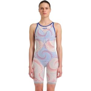 Arena Womens Open-Back Powerskin Carbon Air2 Kneeskin Racing Suit(Fireflow)