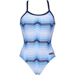 Arena Women’s Team MaxLife Swimsuit Solid Challenge Back Sports One Piece Competition Training Bathing Suit Athletic Swimwear(Navy/Royal)