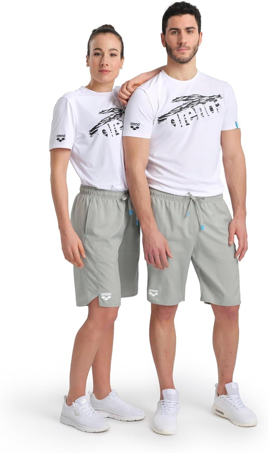 imageARENA Bermuda Swim Trunk Shorts for Men and Women Beach Pool Athletic Bathing SuitJade