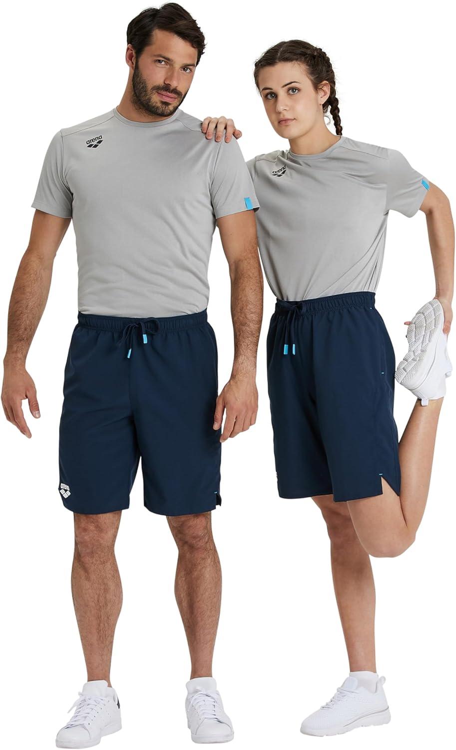 imageARENA Bermuda Swim Trunk Shorts for Men and Women Beach Pool Athletic Bathing SuitNavy