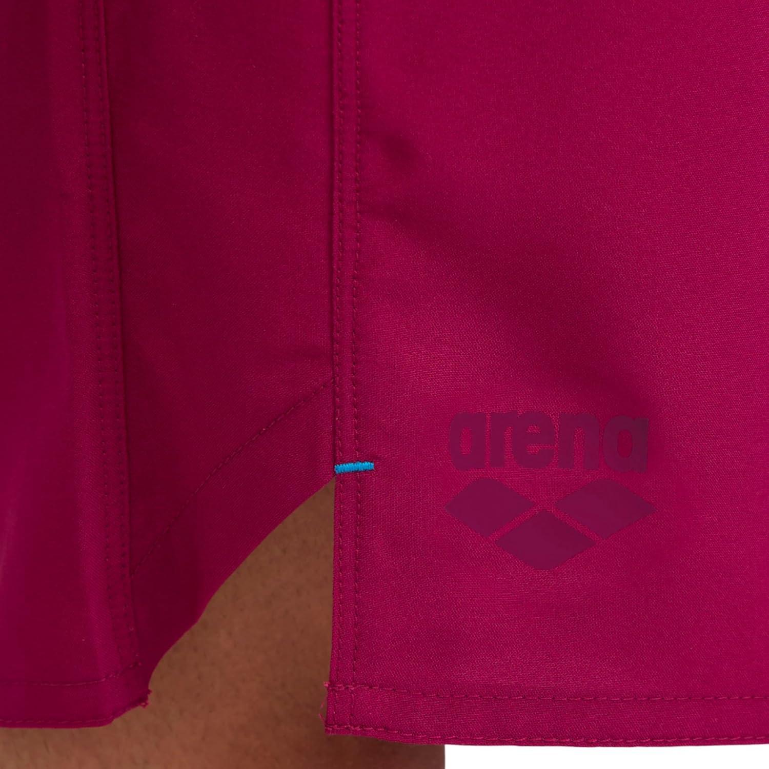 imageARENA Bermuda Swim Trunk Shorts for Men and Women Beach Pool Athletic Bathing SuitRed Fandango