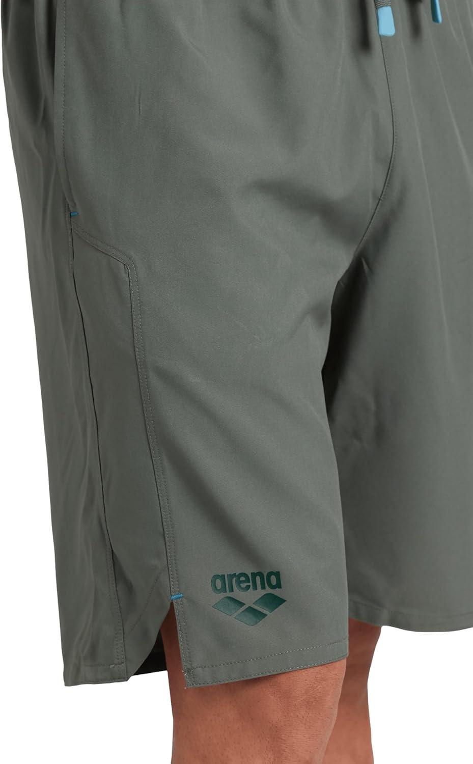 imageARENA Bermuda Swim Trunk Shorts for Men and Women Beach Pool Athletic Bathing SuitSage Green