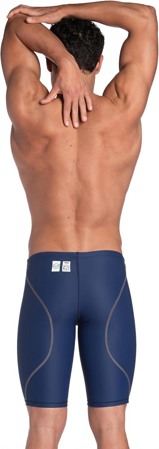 imageARENA Powerskin ST Next Mens Racing Jammer Competition Swimsuit One Piece Athletic Swim Team Championship Tech SuitNavy
