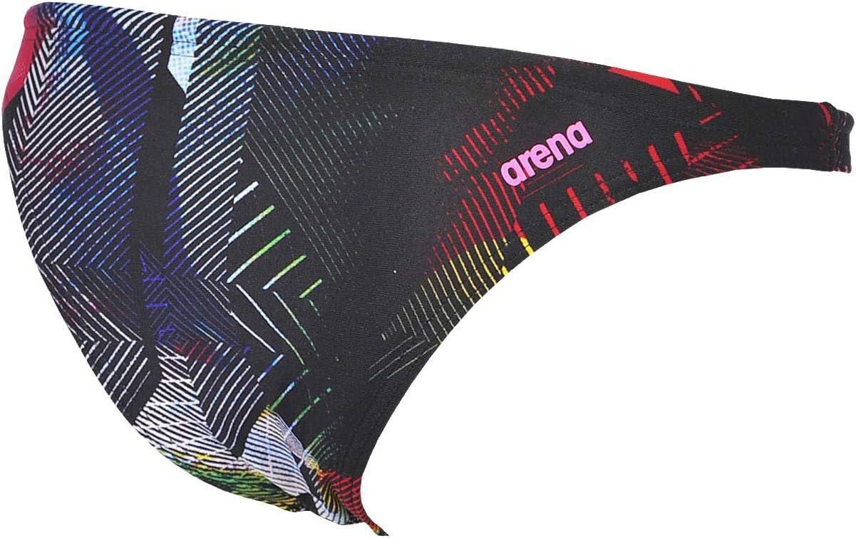 imageARENA Rulebreaker Free Brief Swimsuit Bikini Swim Bottoms for Women Athletic Swimwear with Internal DrawstringGeometric Multi