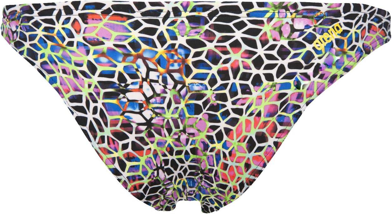 imageARENA Rulebreaker Free Brief Swimsuit Bikini Swim Bottoms for Women Athletic Swimwear with Internal DrawstringMosaic