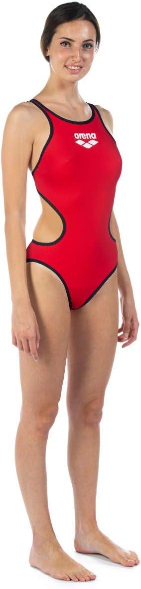imageARENA Womens One Biglogo One Piece Fl Swim SuitBig Logo Red