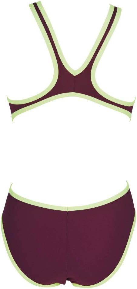 imageARENA Womens One Biglogo One Piece Fl Swim SuitBig Logo Red Wine