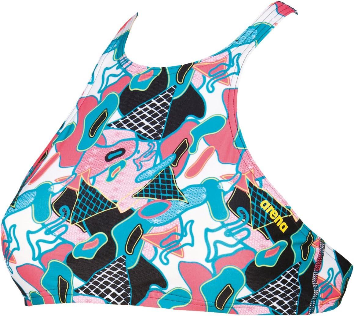 imageARENA Womens Rule Breaker Think Crop MaxLife Bikini TopAbstract