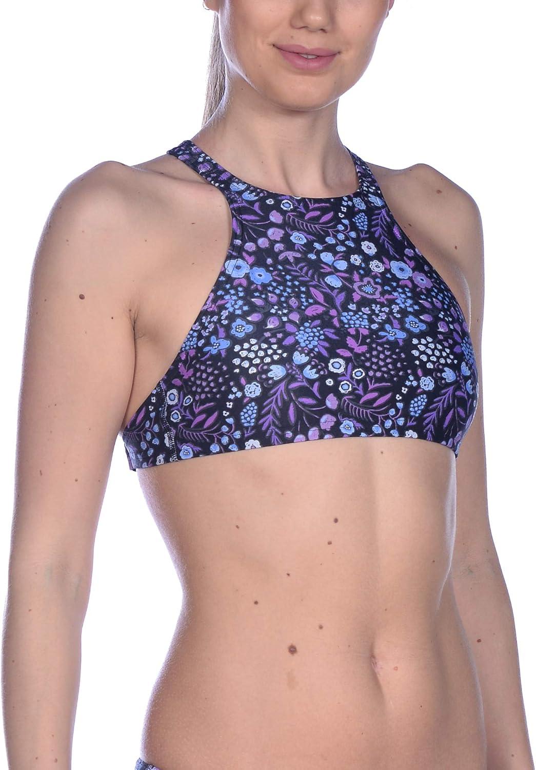 imageARENA Womens Rule Breaker Think Crop MaxLife Bikini TopFloral