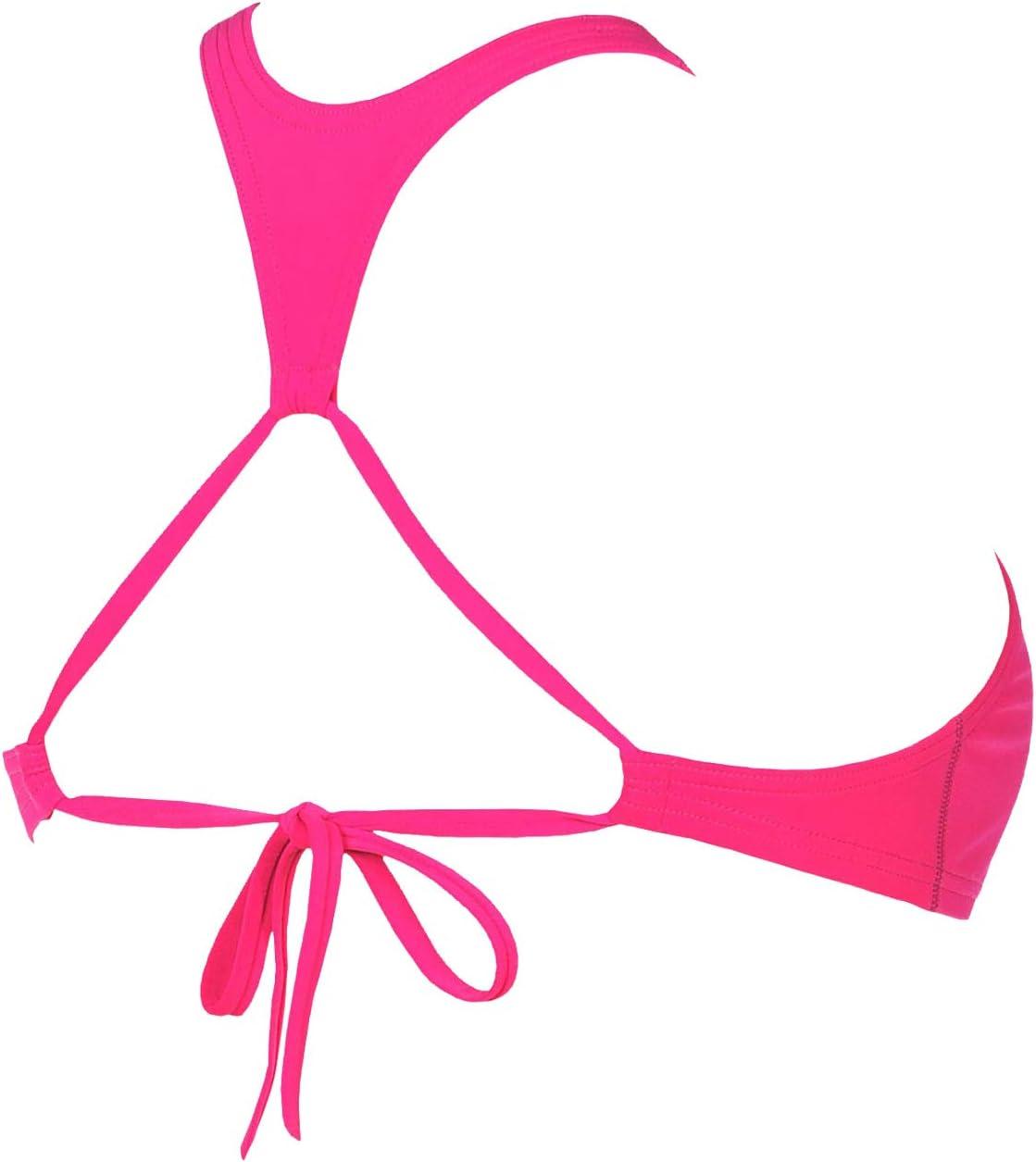 imageARENA Womens Rule Breaker Think Crop MaxLife Bikini TopFresia Rose