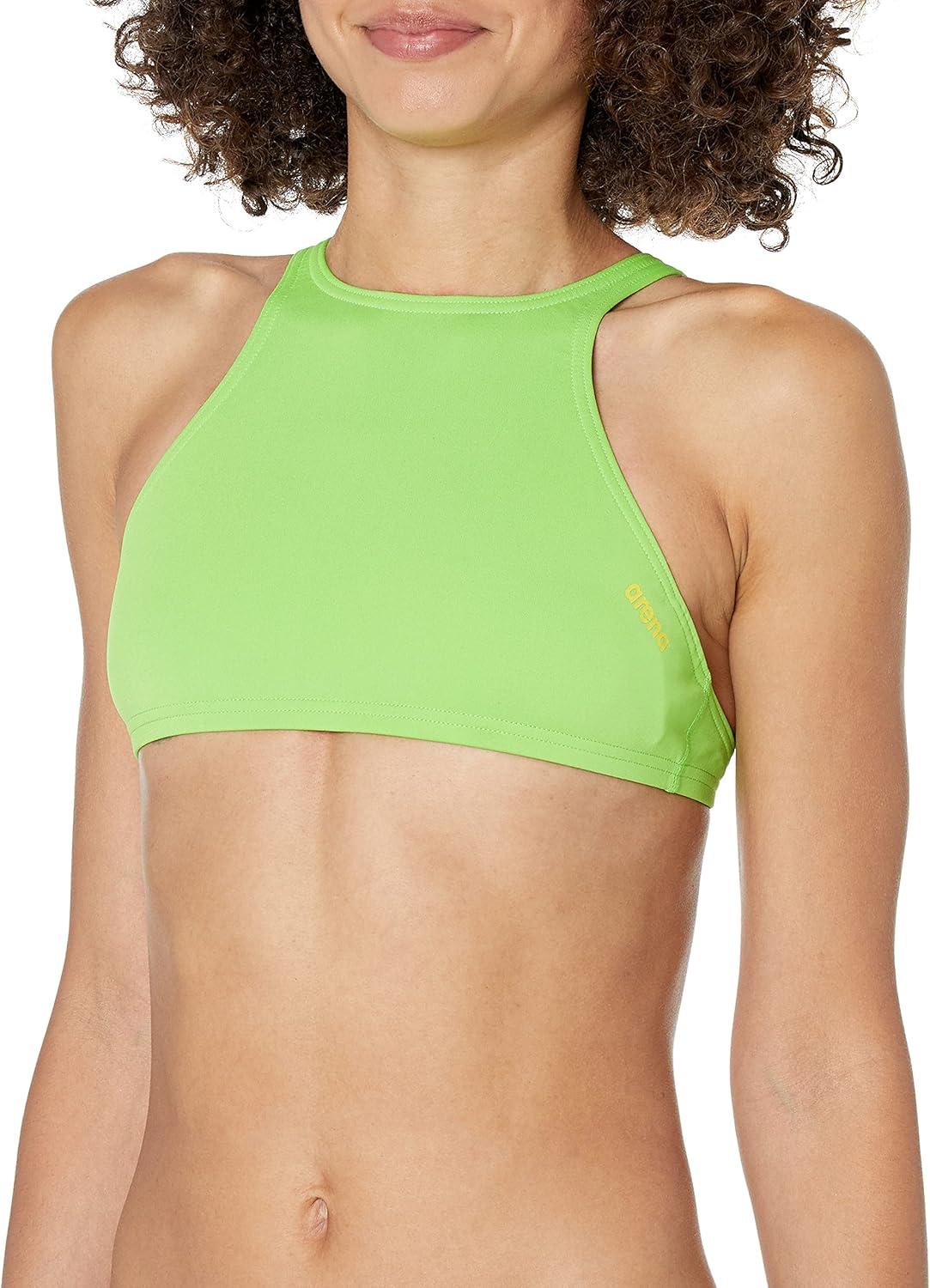 imageARENA Womens Rule Breaker Think Crop MaxLife Bikini TopLeaf