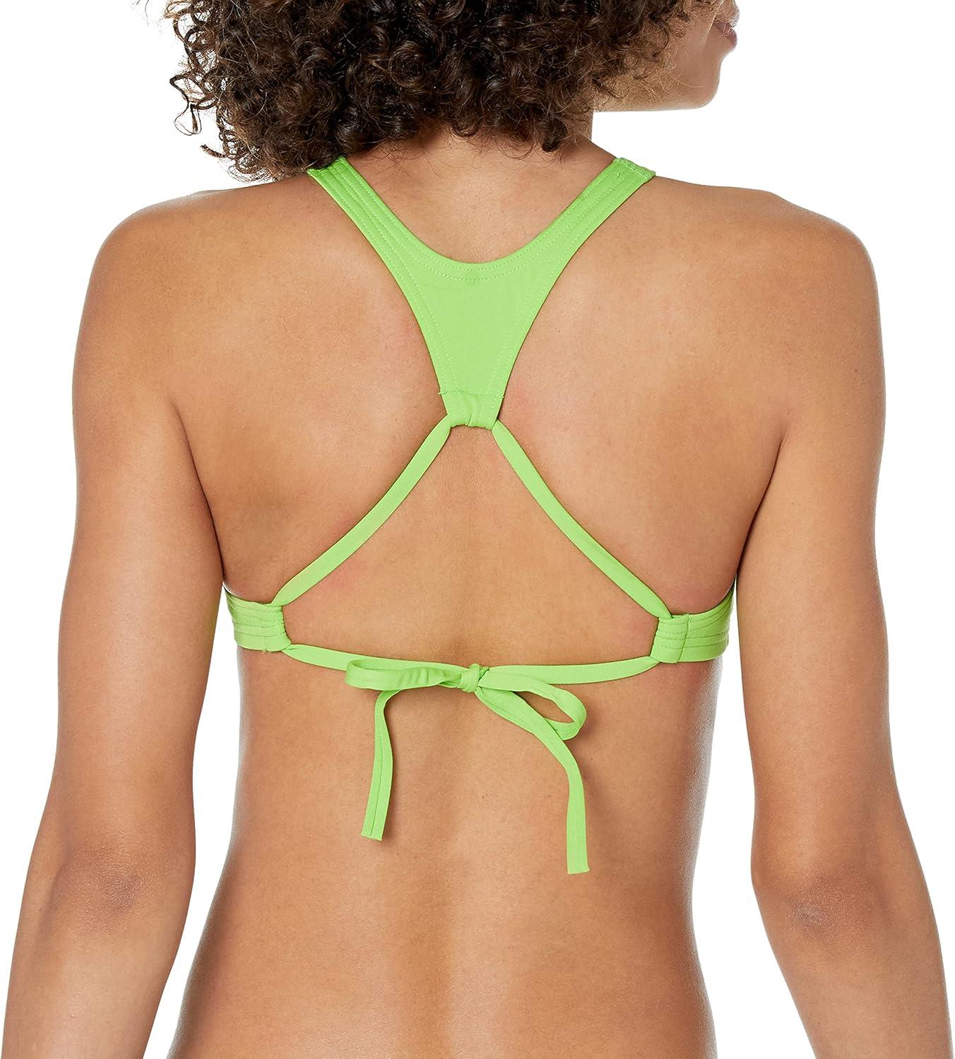 imageARENA Womens Rule Breaker Think Crop MaxLife Bikini TopLeaf