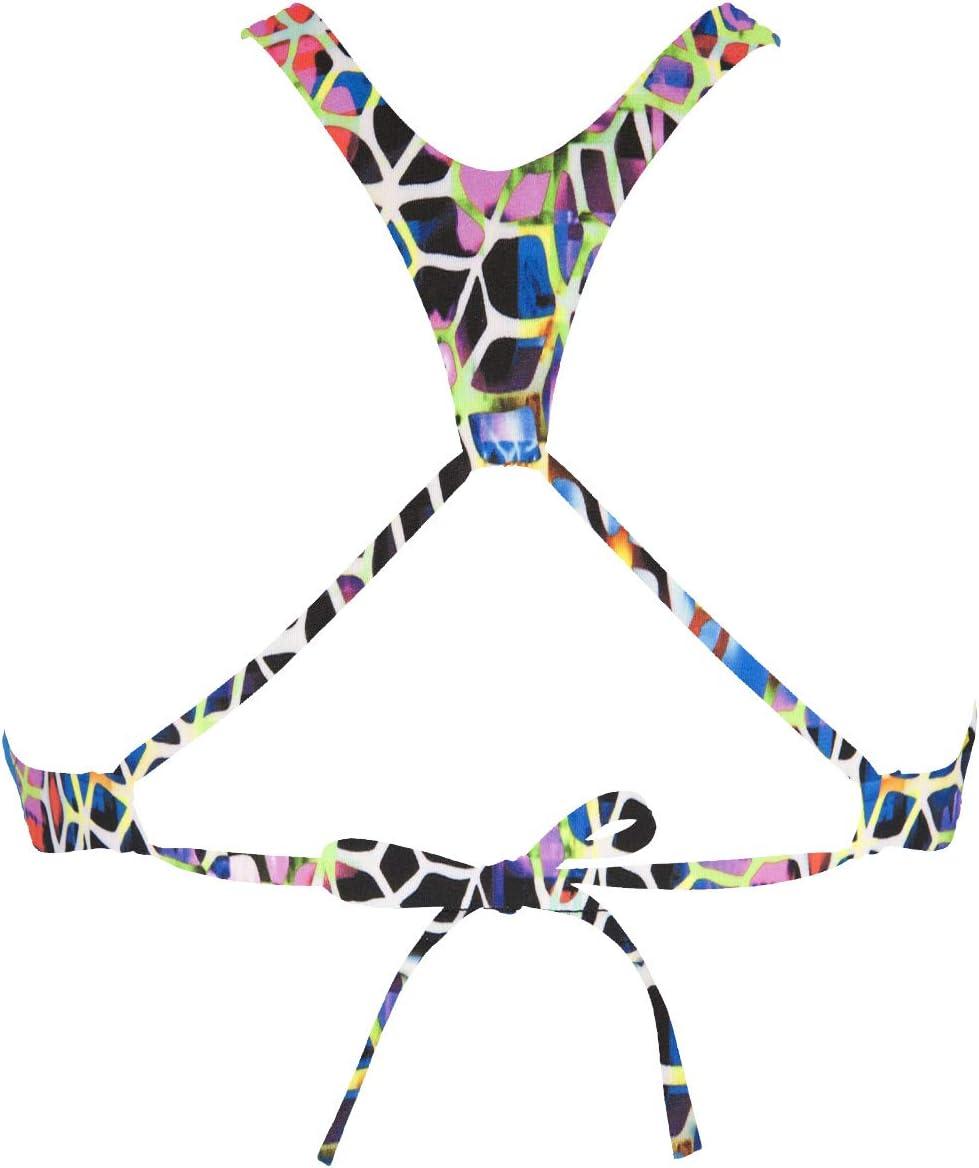 imageARENA Womens Rule Breaker Think Crop MaxLife Bikini TopMosaic