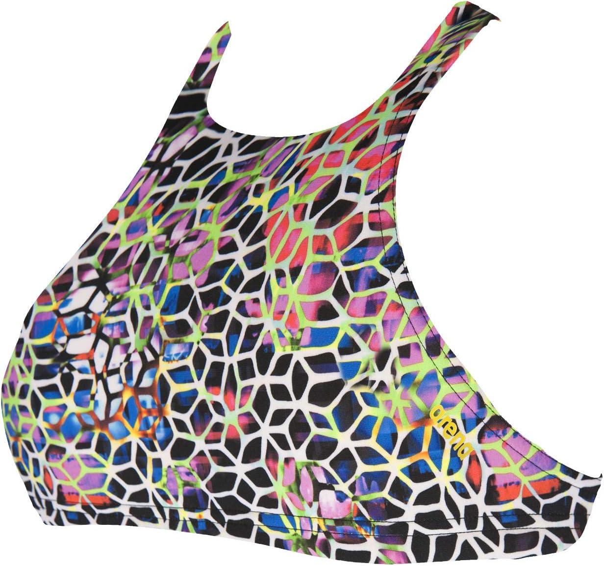 imageARENA Womens Rule Breaker Think Crop MaxLife Bikini TopMosaic