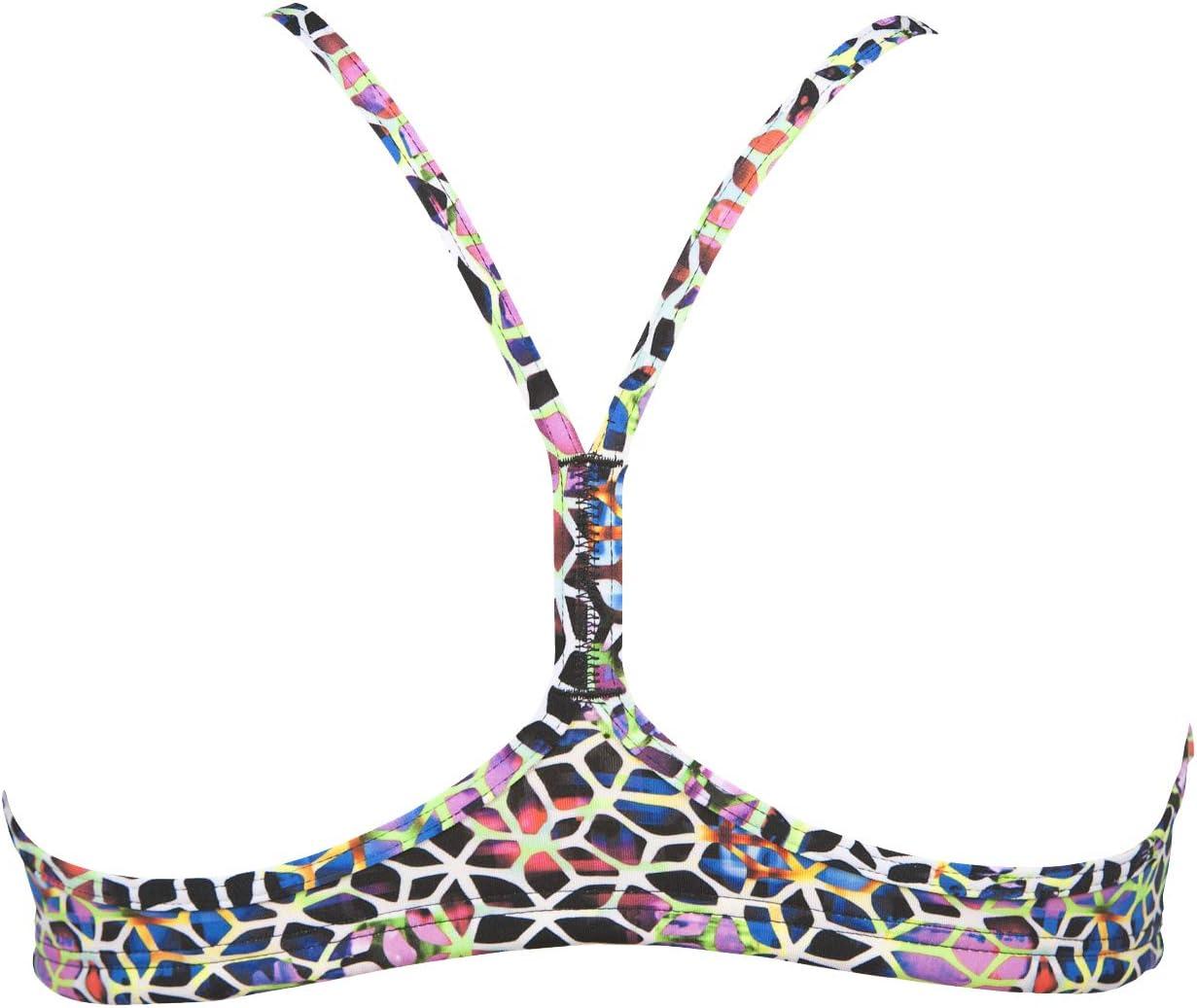 imageARENA Womens Rulebreaker Be Bandeau Bikini Athletic Sport Swim TopMosaic