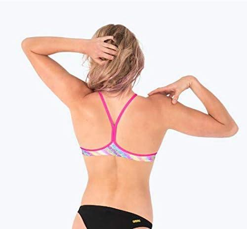 imageARENA Womens Rulebreaker Be Bandeau Bikini Athletic Sport Swim TopPaparazzi
