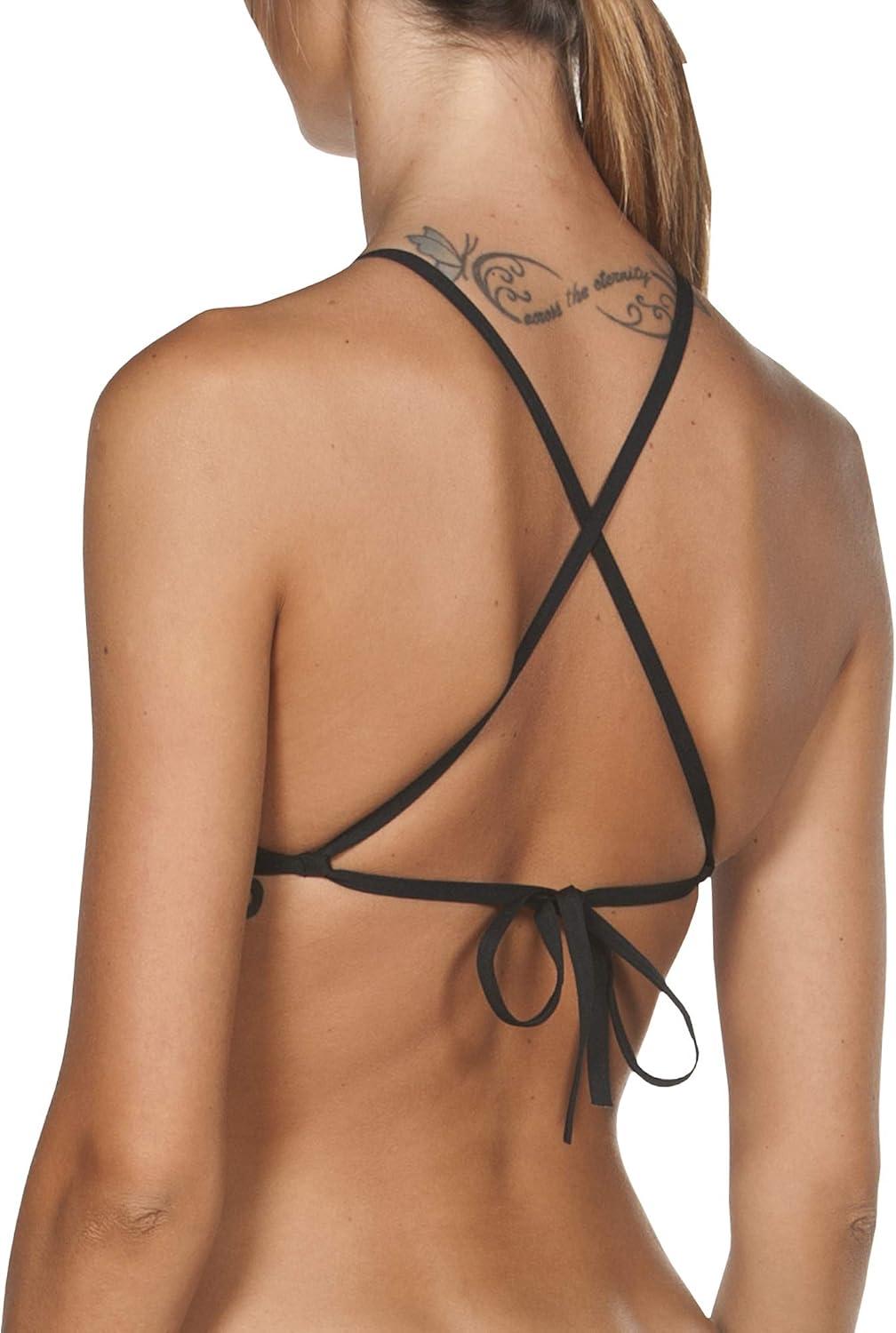 imageARENA Womens Triangle Feel Bikini TopTurquoise Leopard