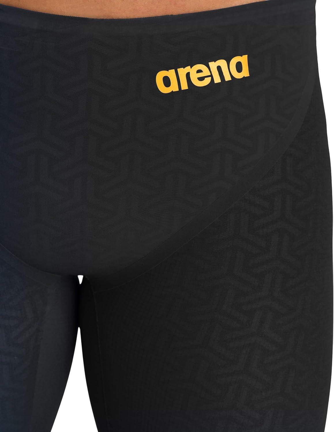 imageArena Men Arena Mens Powerskin Carbon Glide Tech Suit Jammer Racing SuitBlackGold