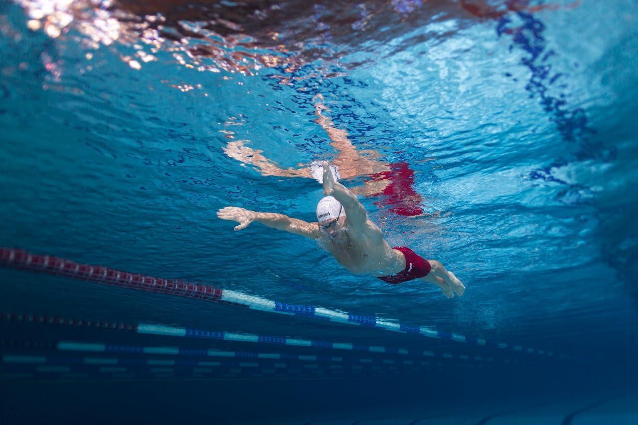 imageArena Mens Team Colors Solid Swim Jammer MaxLife Athletic Swimwear Pool Training Swimsuit Competitive Swimming Bathing SuitMartinicaFloreale